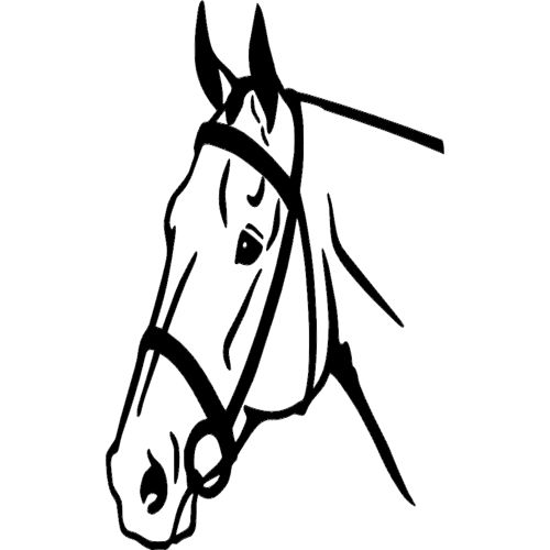 طرح اسب صورت آزاد - horse face - برای دستگاه CNC چوب و لیزر (سی ان سی)