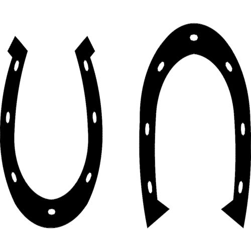 طرح نعل اسب - horse shoe - برای دستگاه CNC چوب و لیزر (سی ان سی)