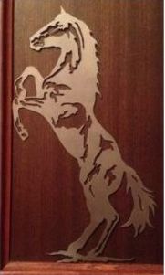 طرح horse-to-laser-cut