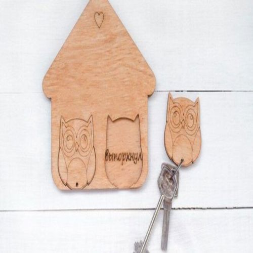 طرح جغدهای خانه‌دار برای برش لیزری - housekeeper owls for laser cut ve - برای دستگاه CNC چوب و لیزر (سی ان سی)