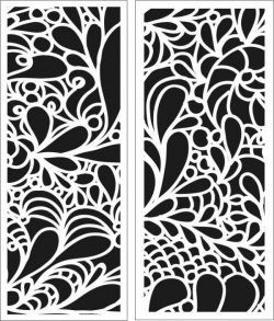 طرح برگ برج دار قابل توجه برای برش لیزر cnc - impressive leaf bulkhead for laser cut cnc - برای دستگاه CNC چوب و لیزر (سی ان سی)