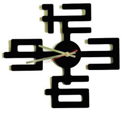 طرح ساعت داخلی برای برش لیزر cnc - interior clock for laser cut cnc ve - برای دستگاه CNC چوب و لیزر (سی ان سی)