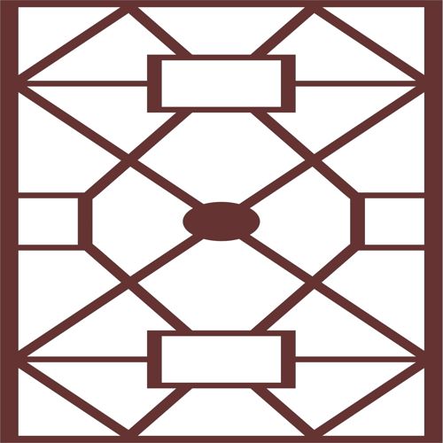 طرح قوس آهنی گلدار جلی برای برش لیزری - iron arches floral jali design for laser cutting - برای دستگاه CNC چوب و لیزر (سی ان سی)
