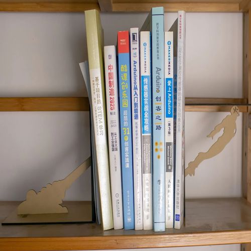 طرح پایه نگهدارنده کتاب مرد آهنی برای برش لیزری - iron man bookend book stand for laser cutting - برای دستگاه CNC چوب و لیزر (سی ان سی)
