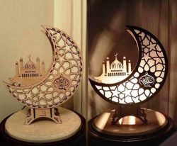 طرح چراغ‌های اسلامی برای برش لیزری - islamic lights for laser cut - برای دستگاه CNC چوب و لیزر (سی ان سی)
