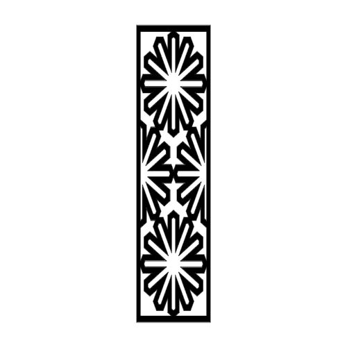 طرح الگوی اسلامی 9 - islamic pattern 9 - برای دستگاه CNC چوب و لیزر (سی ان سی)
