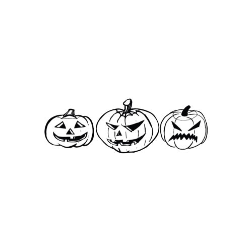 طرح جک او لانترن - jack o lantern 3 - برای دستگاه CNC چوب و لیزر (سی ان سی)