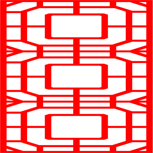 طرح الگوی طراحی صفحه الهام گرفته از جالی - jali inspired screen pattern design ve - برای دستگاه CNC چوب و لیزر (سی ان سی)