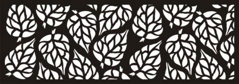 طرح طراحی الگوی جالی دکور - jali pattern design decor x15 - برای دستگاه CNC چوب و لیزر (سی ان سی)