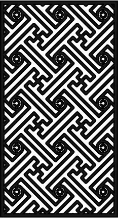 طرح الگوی جالی برای طراحی داخلی - jali pattern for interior design ve - برای دستگاه CNC چوب و لیزر (سی ان سی)