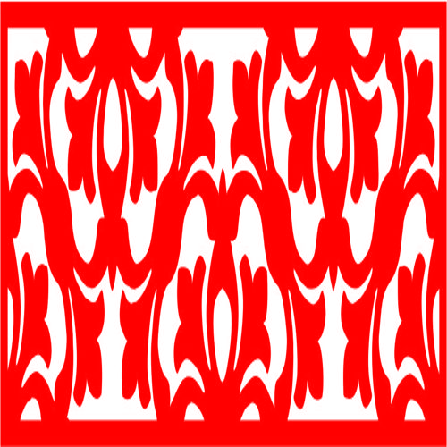 طرح الگوی جلی پنل - jali pattern panel ve - برای دستگاه CNC چوب و لیزر (سی ان سی)