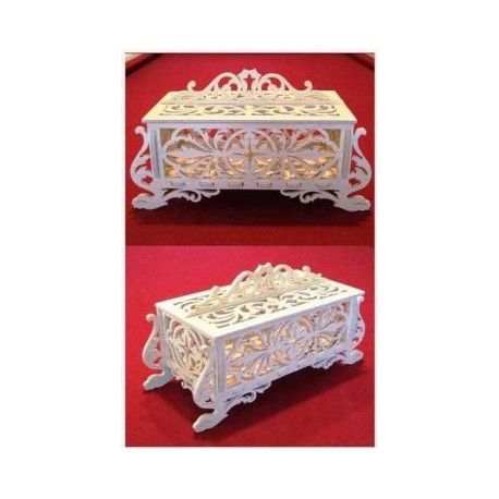 طرح جعبه جواهرات جفت - jewelry box pair - برای دستگاه CNC چوب و لیزر (سی ان سی)