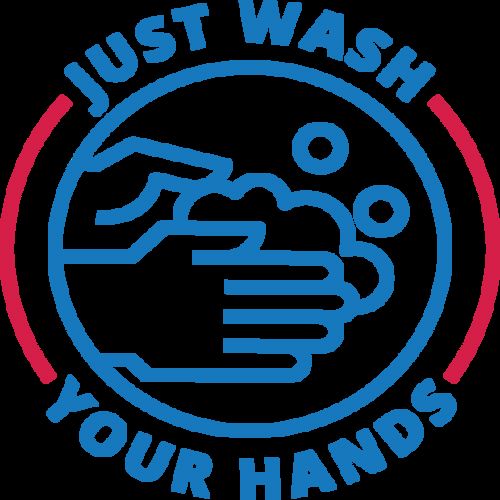 طرح فقط دست‌هایتان را بشویید ویروس کرونا بیماری کووید ویروس - just wash your hands coronavirus disease covid 19 - برای دستگاه CNC چوب و لیزر (سی ان سی)