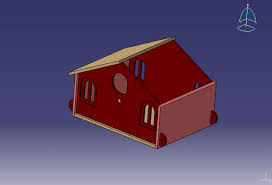 طرح خانه کاستِن - kasten house - برای دستگاه CNC چوب و لیزر (سی ان سی)