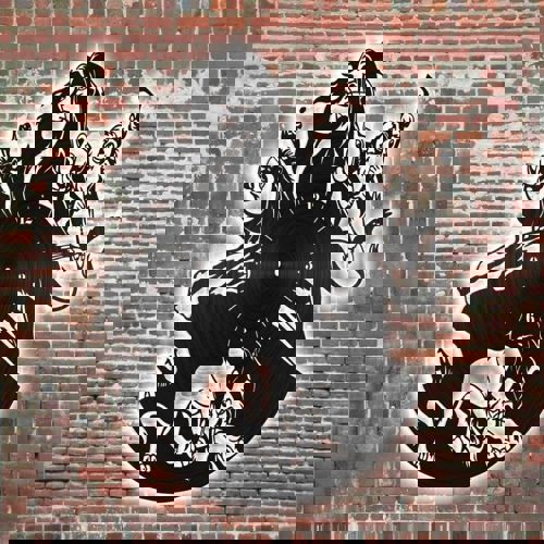 طرح ساعت شیر شاه سی ان سی - king lion clock cnc ve - برای دستگاه CNC چوب و لیزر (سی ان سی)