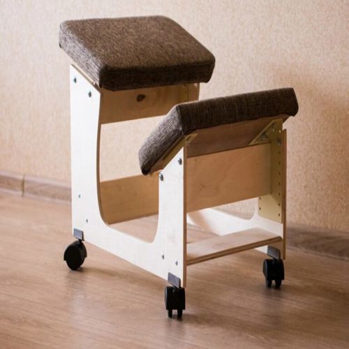 طرح طراحی صندلی زانویی برای برش لیزری - knee chair design for laser cut ve - برای دستگاه CNC چوب و لیزر (سی ان سی)