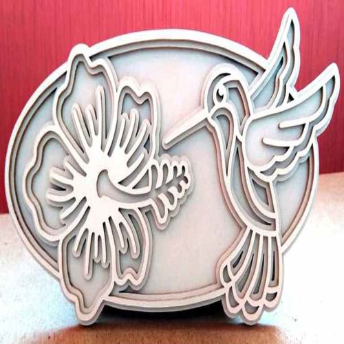 طرح برش لیزری کولیبریفور - kolibrifor laser cut ve - برای دستگاه CNC چوب و لیزر (سی ان سی)