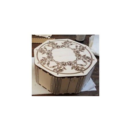طرح وکتور جعبه جواهرات برای برش - kutuxx box - برای دستگاه CNC چوب و لیزر (سی ان سی)