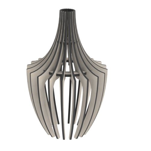 طرح لامپ برای برش لیزری - lamp 8 for laser cutting ve - برای دستگاه CNC چوب و لیزر (سی ان سی)