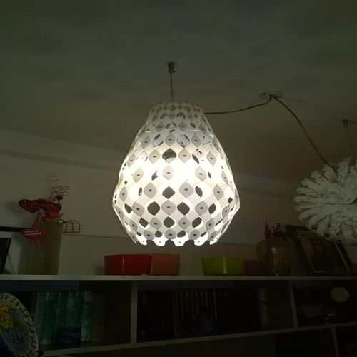 طرح آباژور اکریل میلی‌متر رنگ - lamp shade acril 1 mm - برای دستگاه CNC چوب و لیزر (سی ان سی)