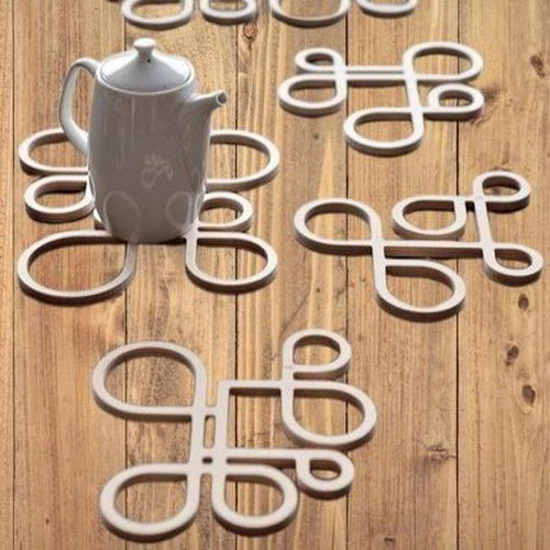 طرح زیرلیوانی‌های انتزاعی برش لیزری - laser cut abstract coasters ve - برای دستگاه CNC چوب و لیزر (سی ان سی)