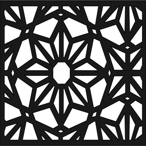 طرح صفحه طرح هندسی انتزاعی برش لیزری الگو - laser cut abstract geometric screen design pattern ve - برای دستگاه CNC چوب و لیزر (سی ان سی)
