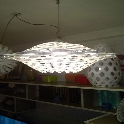 طرح لامپ آویز اکریلیک برش لیزری میلی‌متر - laser cut acrylic hanging lamp 1 mm ve - برای دستگاه CNC چوب و لیزر (سی ان سی)