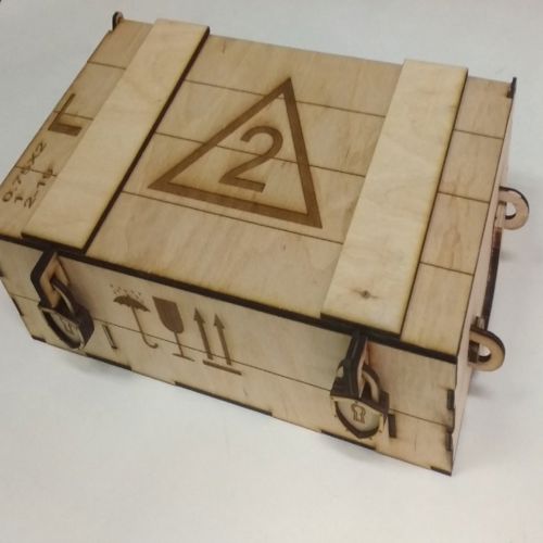طرح نقاشی جعبه مهمات برش لیزری هزینه - laser cut ammo box drawing ve - برای دستگاه CNC چوب و لیزر (سی ان سی)