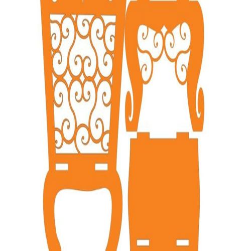طرح صندلی باربی برش لیزری cn d cut - laser cut barbie chair cnc 2d cut - برای دستگاه CNC چوب و لیزر (سی ان سی)