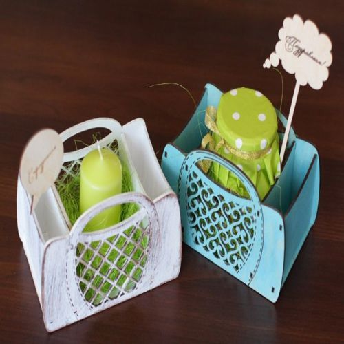 طرح سبدهای برش لیزری برای ادویه‌های ادویه - laser cut baskets for spices ve - برای دستگاه CNC چوب و لیزر (سی ان سی)