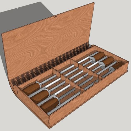 طرح سیخ کباب برش لیزری جعبه چوبی جعبه نگهداری قاب - laser cut bbq skewers case wood storage box ve - برای دستگاه CNC چوب و لیزر (سی ان سی)