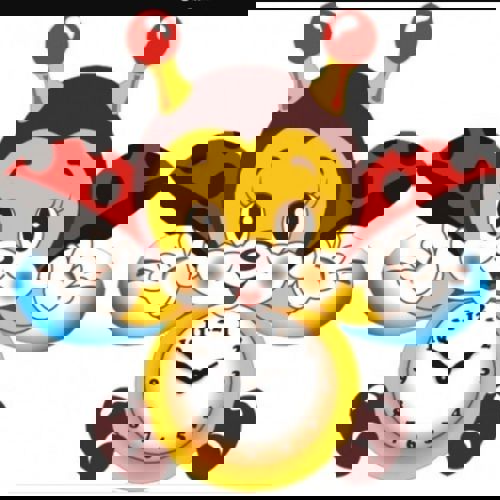 طرح ساعت زنبوری برش لیزری برای اتاق کودکان قالب - laser cut bee clock for kids room template ve - برای دستگاه CNC چوب و لیزر (سی ان سی)