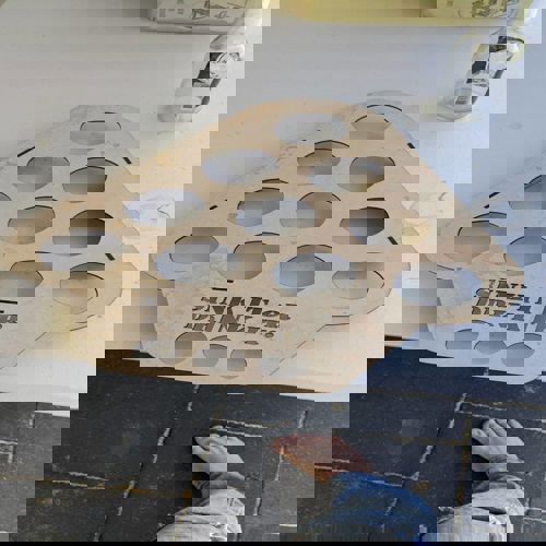 طرح برش لیزری قفسه آبجو پنگ طراحی - laser cut beer pong rack drawing - برای دستگاه CNC چوب و لیزر (سی ان سی)