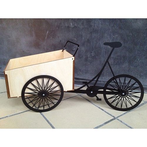 طرح جعبه دوچرخه برش لیزری - laser cut bicycle box - برای دستگاه CNC چوب و لیزر (سی ان سی)