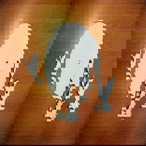 طرح ساعت پرنده برش لیزری برای اتاق کودکان قالب - laser cut bird clock for kids room template ve - برای دستگاه CNC چوب و لیزر (سی ان سی)