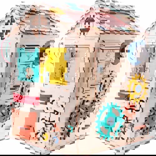 طرح پازل تخته بیزی برش لیزری برای کودکان - laser cut biziboard puzzle for children ve - برای دستگاه CNC چوب و لیزر (سی ان سی)