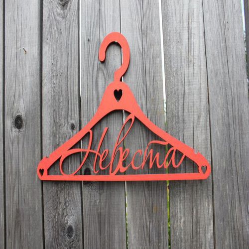 طرح آویز عروس برش لیزری لیزری - laser cut bridal hanger for laser cut - برای دستگاه CNC چوب و لیزر (سی ان سی)