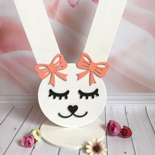 طرح برش لیزری bunny rubber bands and hairpins stand ctor - laser cut bunny rubber bands and hairpins stand vector ve - برای دستگاه CNC چوب و لیزر (سی ان سی)