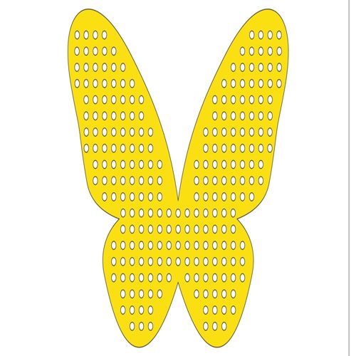 طرح پروانه برش لیزری برای مهره برای بافندگی طرح - laser cut butterfly for beads for knitting layout ve - برای دستگاه CNC چوب و لیزر (سی ان سی)