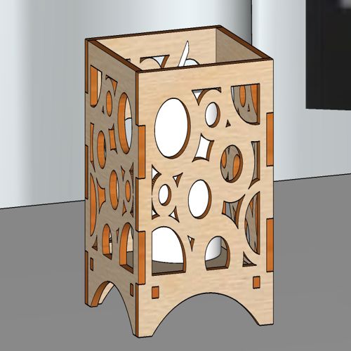 طرح laser-cut-candle-holder-lamp-plywood-tea-light-lantern-votive-gift-wood-ve