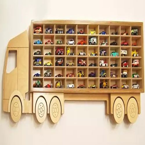 طرح برش لیزری ماشین، انبار، کامیون، وسیله نقلیه - laser cut car storage truck ve - برای دستگاه CNC چوب و لیزر (سی ان سی)