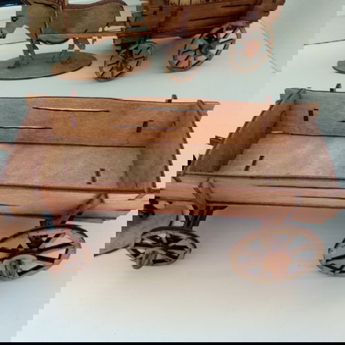 طرح برش لیزری سبد خرید تخته سه لا میلی متر - laser cut cart 4mm plywood ve - برای دستگاه CNC چوب و لیزر (سی ان سی)