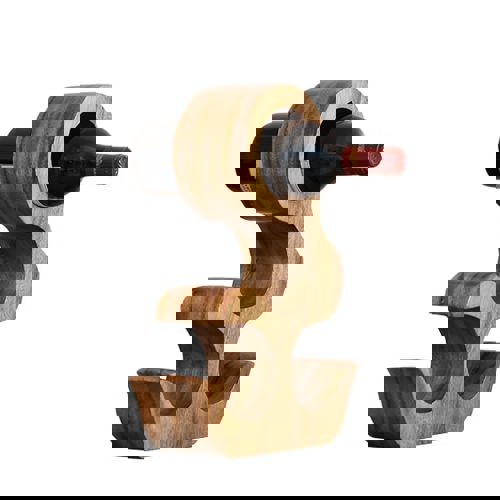 طرح برش لیزری گربه خلاقانه چوبی قفسه نوشابه - laser cut cat creative wood wine rack ve - برای دستگاه CNC چوب و لیزر (سی ان سی)