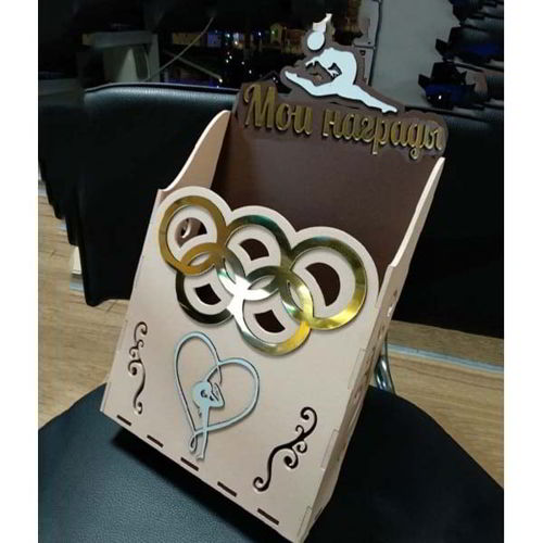 طرح جعبه مرتب کننده گواهی برش لیزری - laser cut certificate box organizer ve - برای دستگاه CNC چوب و لیزر (سی ان سی)