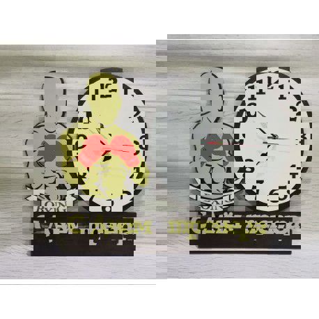 طرح ساعت برش لیزری برای بوکسور ورزش - laser cut clock for boxer ve - برای دستگاه CNC چوب و لیزر (سی ان سی)