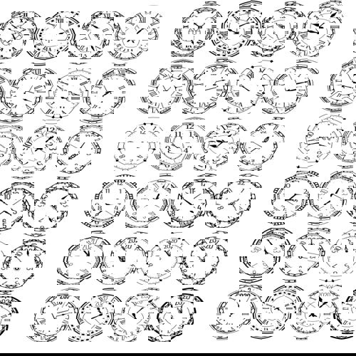 طرح برش لیزری ساعت وکتور مجموعه - laser cut clocks vector set ve - برای دستگاه CNC چوب و لیزر (سی ان سی)