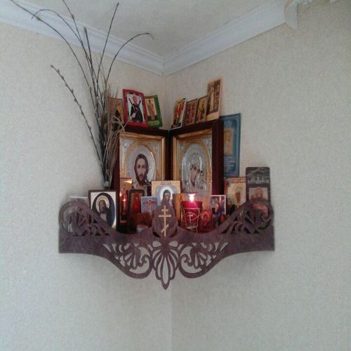 طرح برش لیزری cnc گوشه قفسه - laser cut cnc corner shelf ve - برای دستگاه CNC چوب و لیزر (سی ان سی)