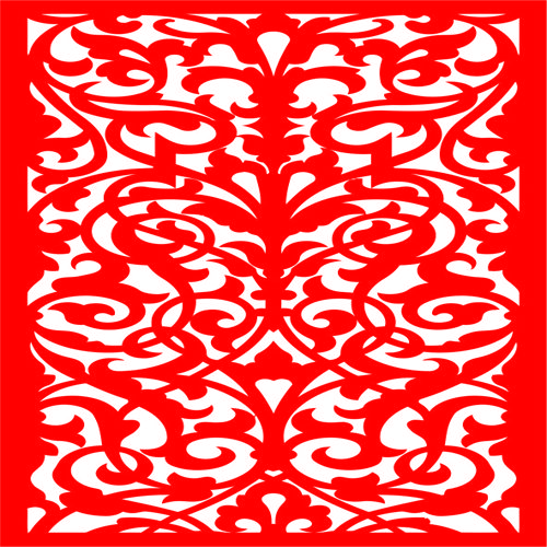 طرح برش لیزر cnc jali cut pattern panel design - laser cut cnc jali cutting pattern panel design ve - برای دستگاه CNC چوب و لیزر (سی ان سی)