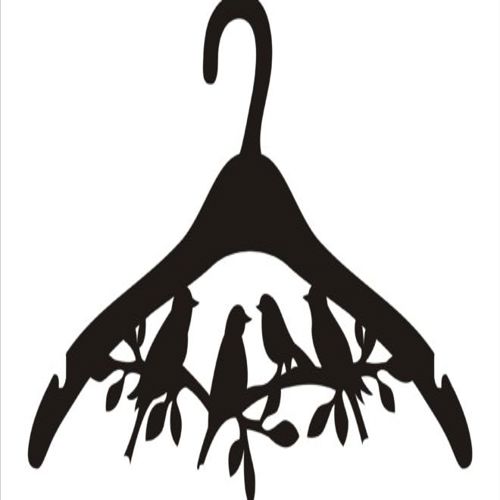 طرح برش لیزری روتر cnc آویز پرنده برای برش لیزری - laser cut cnc router bird hanger for laser cut - برای دستگاه CNC چوب و لیزر (سی ان سی)