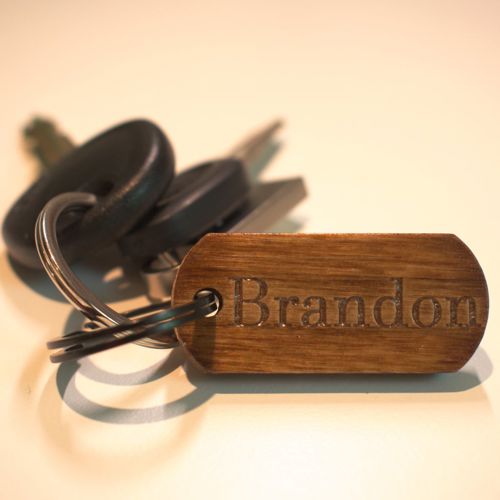 طرح برش لیزری اسم سفارشی جاکلیدی لیزر - laser cut custom name keychain - برای دستگاه CNC چوب و لیزر (سی ان سی)